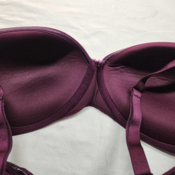 Torrid Curvy Padded Push Up Bra Purple Size 40DDD, 46F - Picture 4 of 8